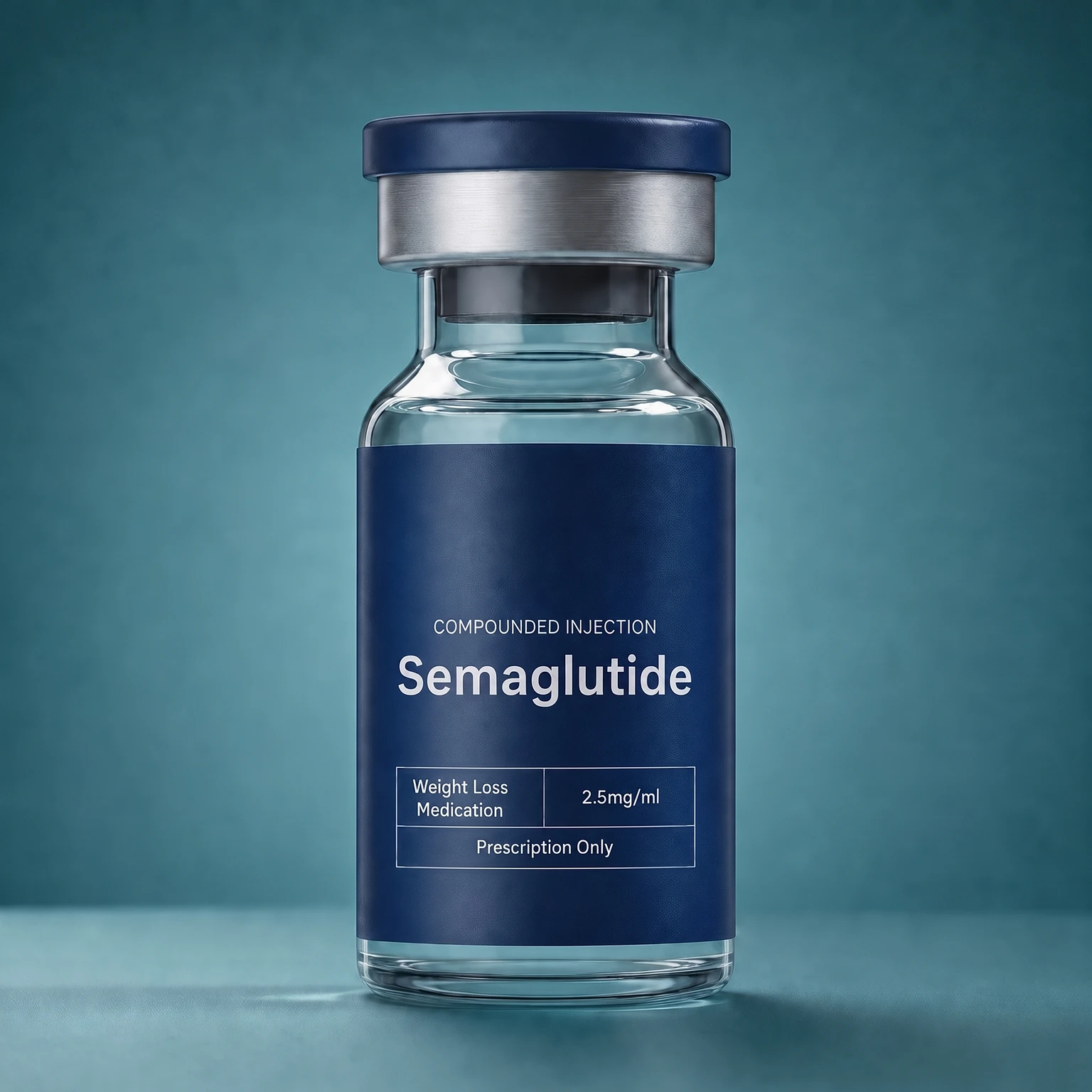 Compounded Semaglutide single-dose compounded vial